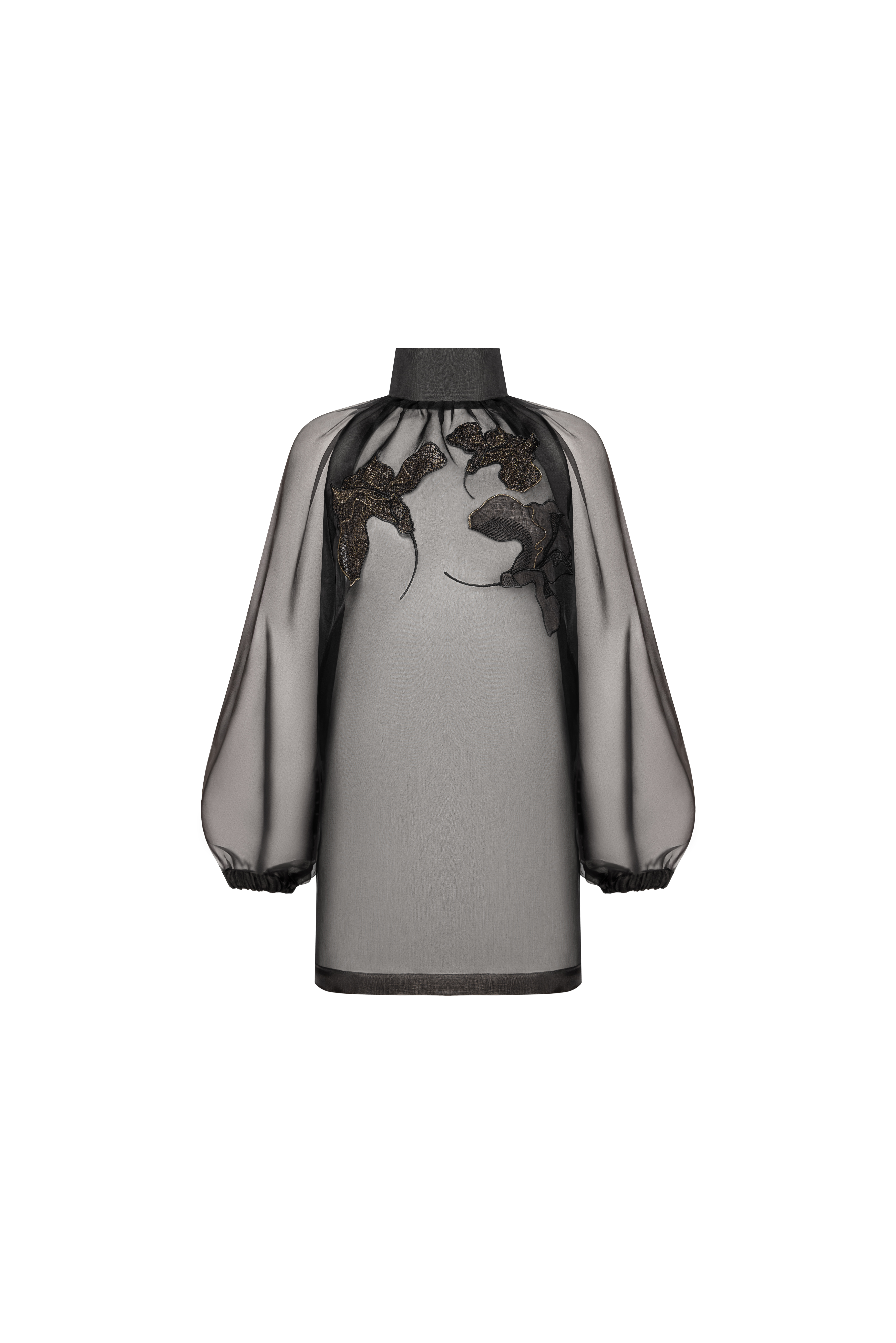 Blouse with embroidery