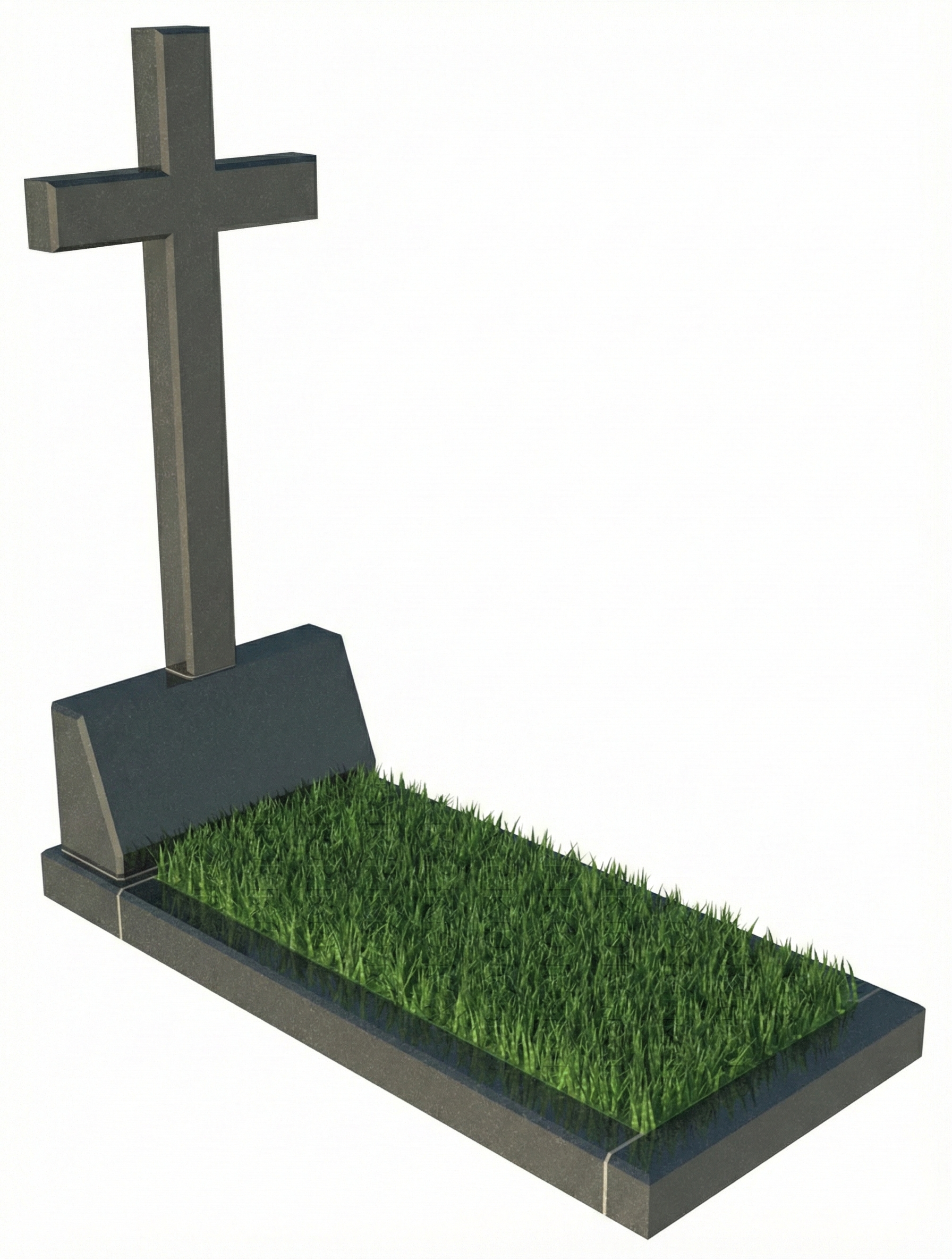 Гранітний хрест 3-1AM