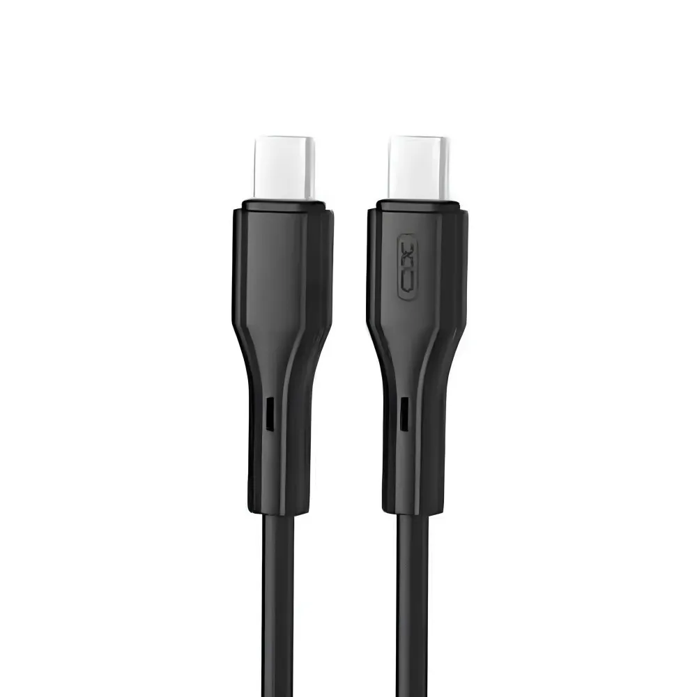 Кабель XO NB-Q231B Rock Series Type-c to Type-C 60W Data Cable 1m
