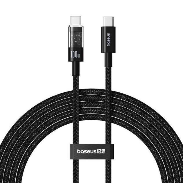 Кабель Baseus Gem Fast-Charging Data Cable Type-C to Type-C 100W 1m