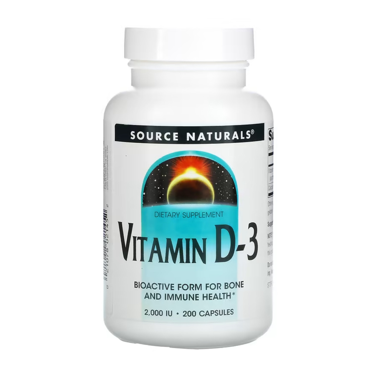 Вітамін Д3, Vitamin D-3 2000 IU - 200 caps