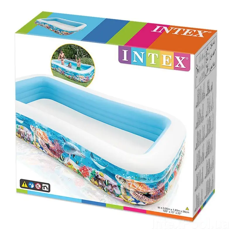 Басейн Intex 58485, "Немо" 305*183*56 см