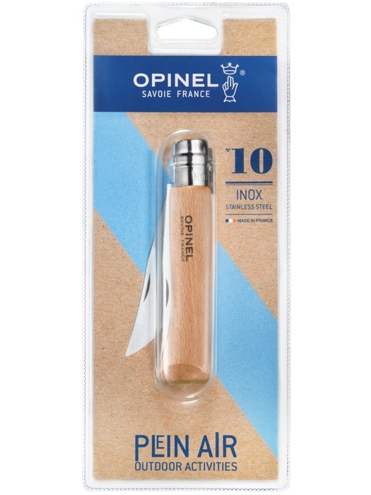 Opinel Inox Natural Knife блістер 10