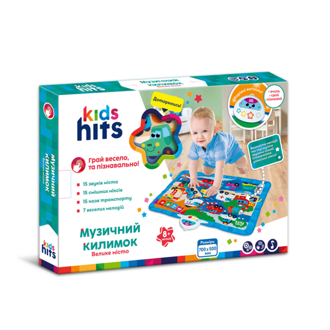 Музичний килимок Kids Hits Велике місто (KH04-004)