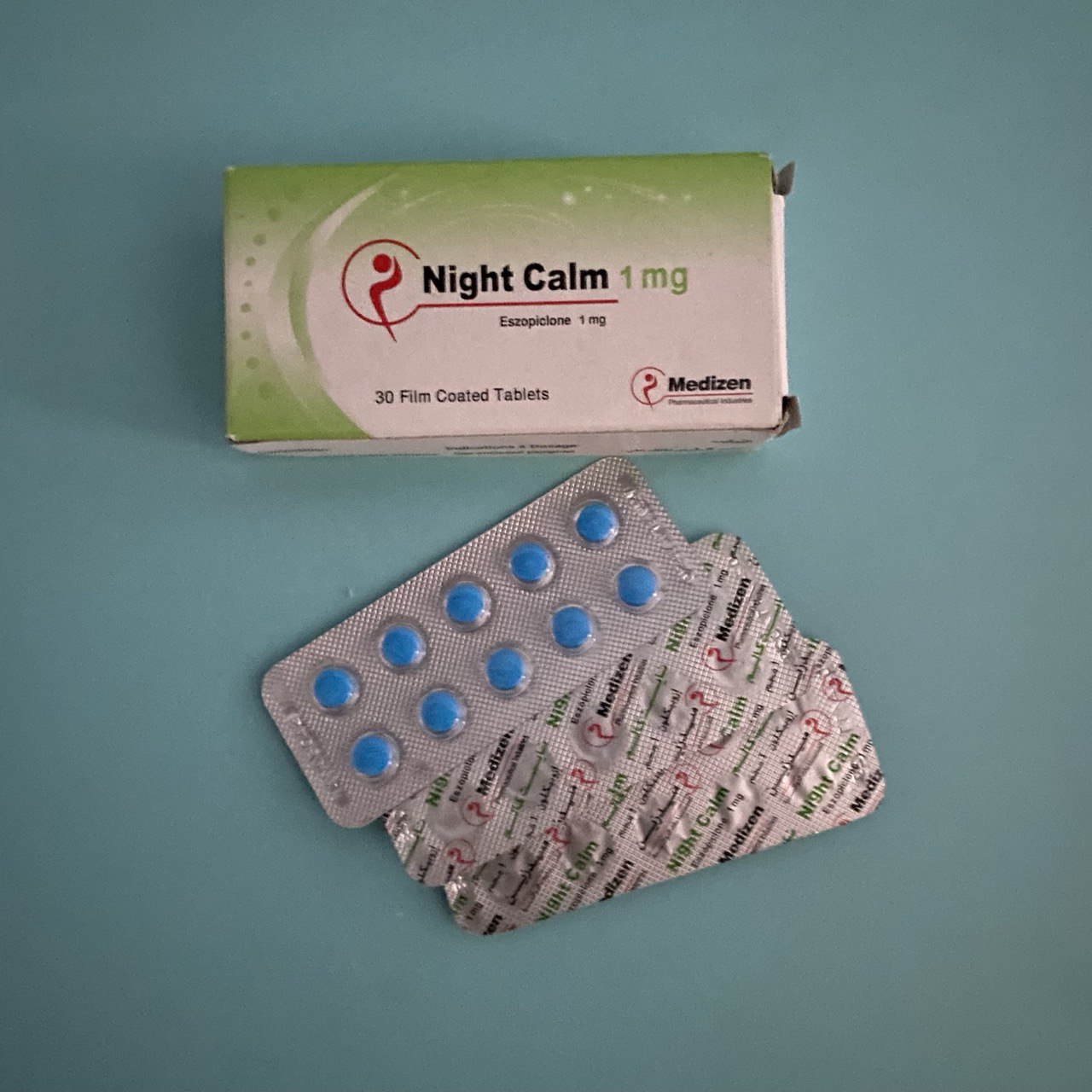 Night calm 1 mg Найт калм 1 мг від безсоння 30 табл
