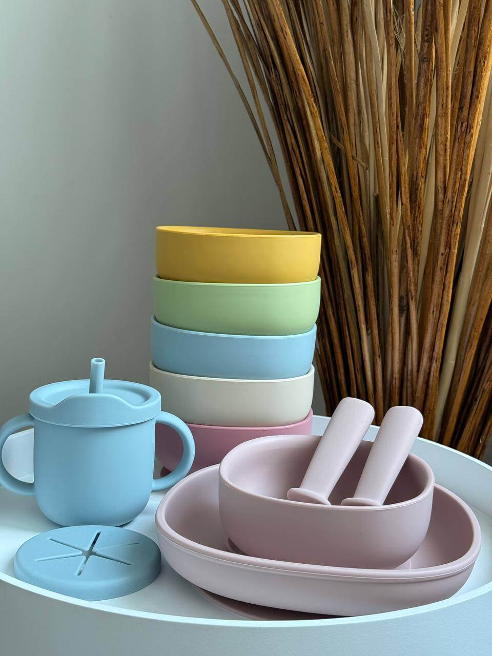 Набір посуду для годування з присосками