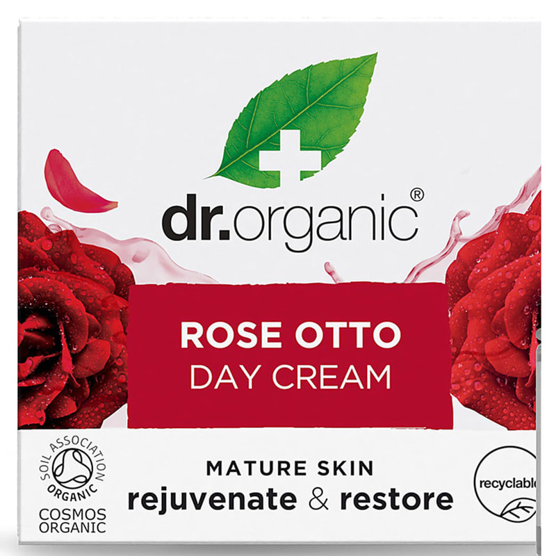 🌹 Dr.Organic Rose Otto Day Cream — Денний крем з органічною трояндою Otto
