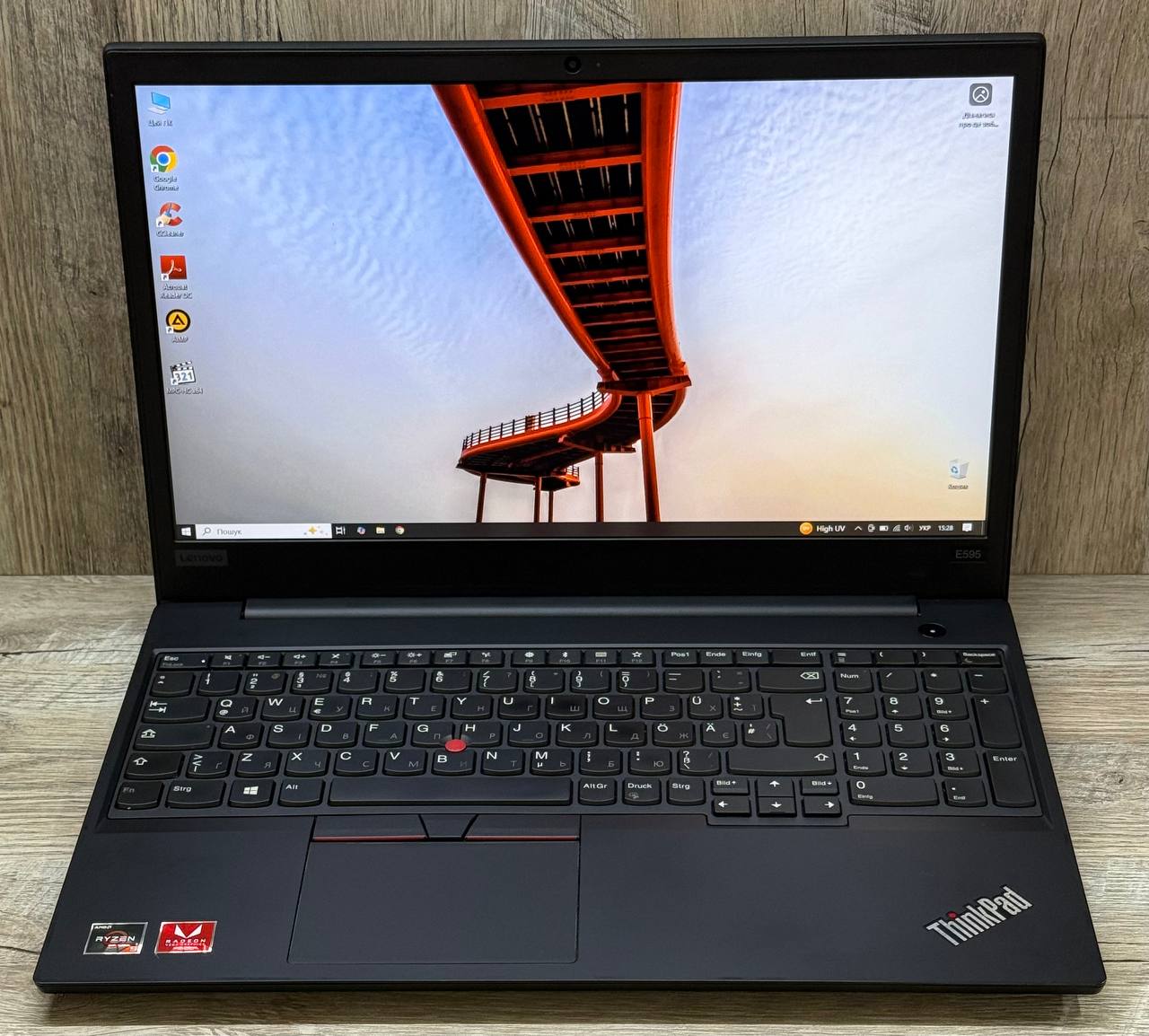 Lenovo ThinkPad E595 - Ryzen 5 - 3500U/8Gb/256ssd/W15" FHD IPS/Клас А