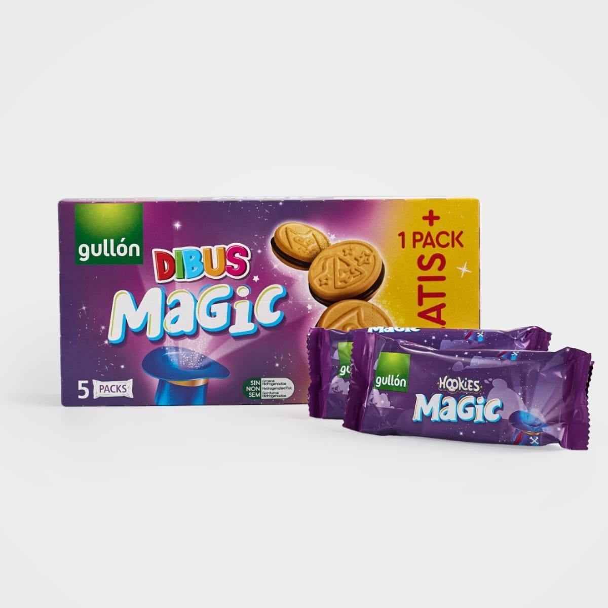 Печиво сендвіч з шоколадом Gullon Hookies Magic, 220г. (5х44г)