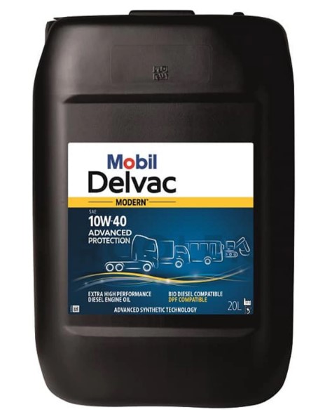 Моторна олива MOBIL DELVAC MODERN 10W-40 Advanced Protection, 20л.
