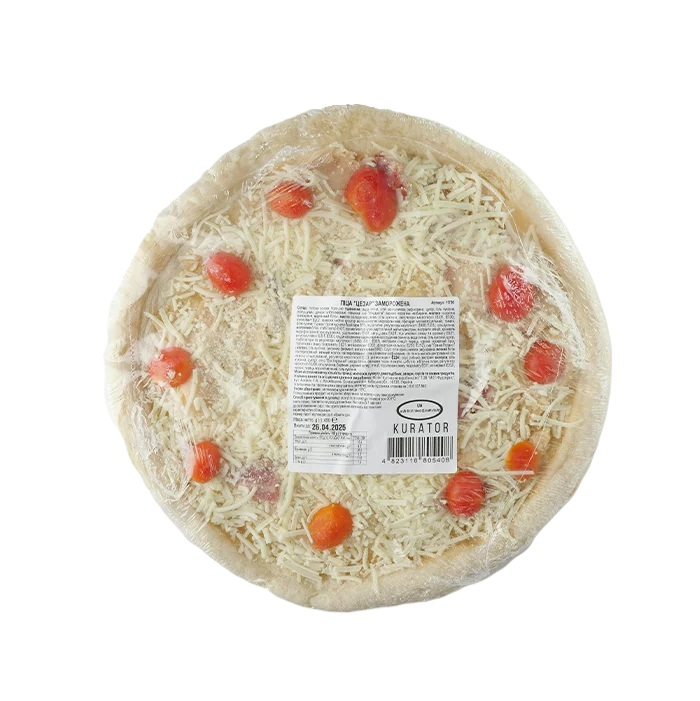 Піца "Цезар" зам L IQF (пл п/е 0,45 кг, г/я 3,6 кг, Куратор)