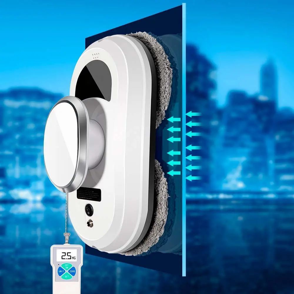 Робот для миття вікон з пультом + 4 насадки