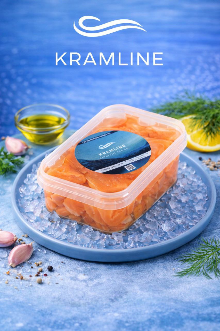 Лосось шматки в олії слабосолені