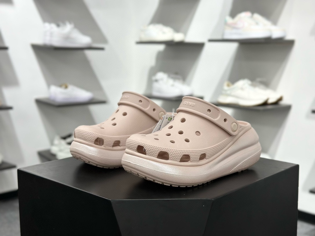 Crocs Stomp ClSandals Puff Pastry Platform Casual Clog Sandals