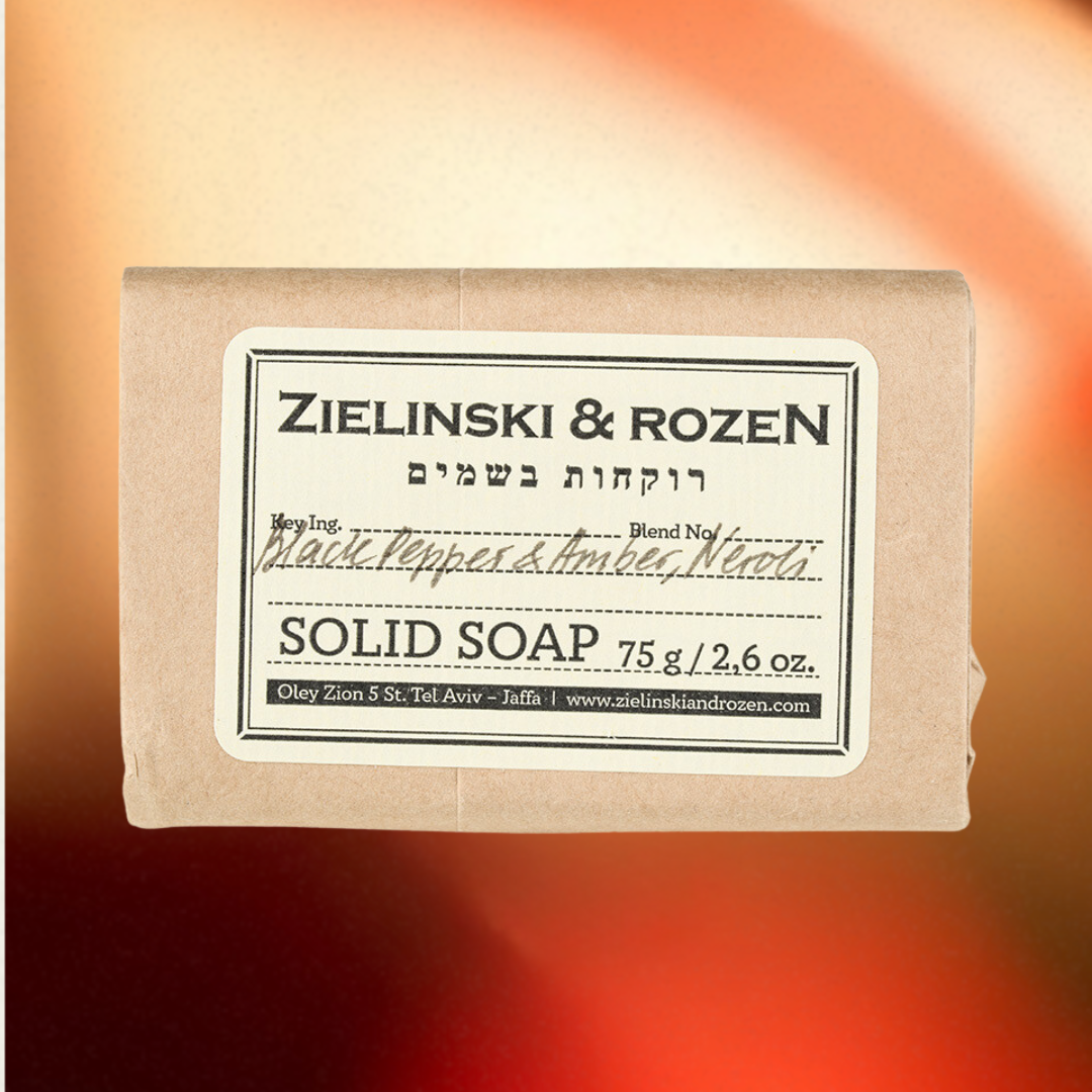 Тверде мило Black Pepper, Vetiver, Neroli, Amber Zіelinski & Rоzen 75г