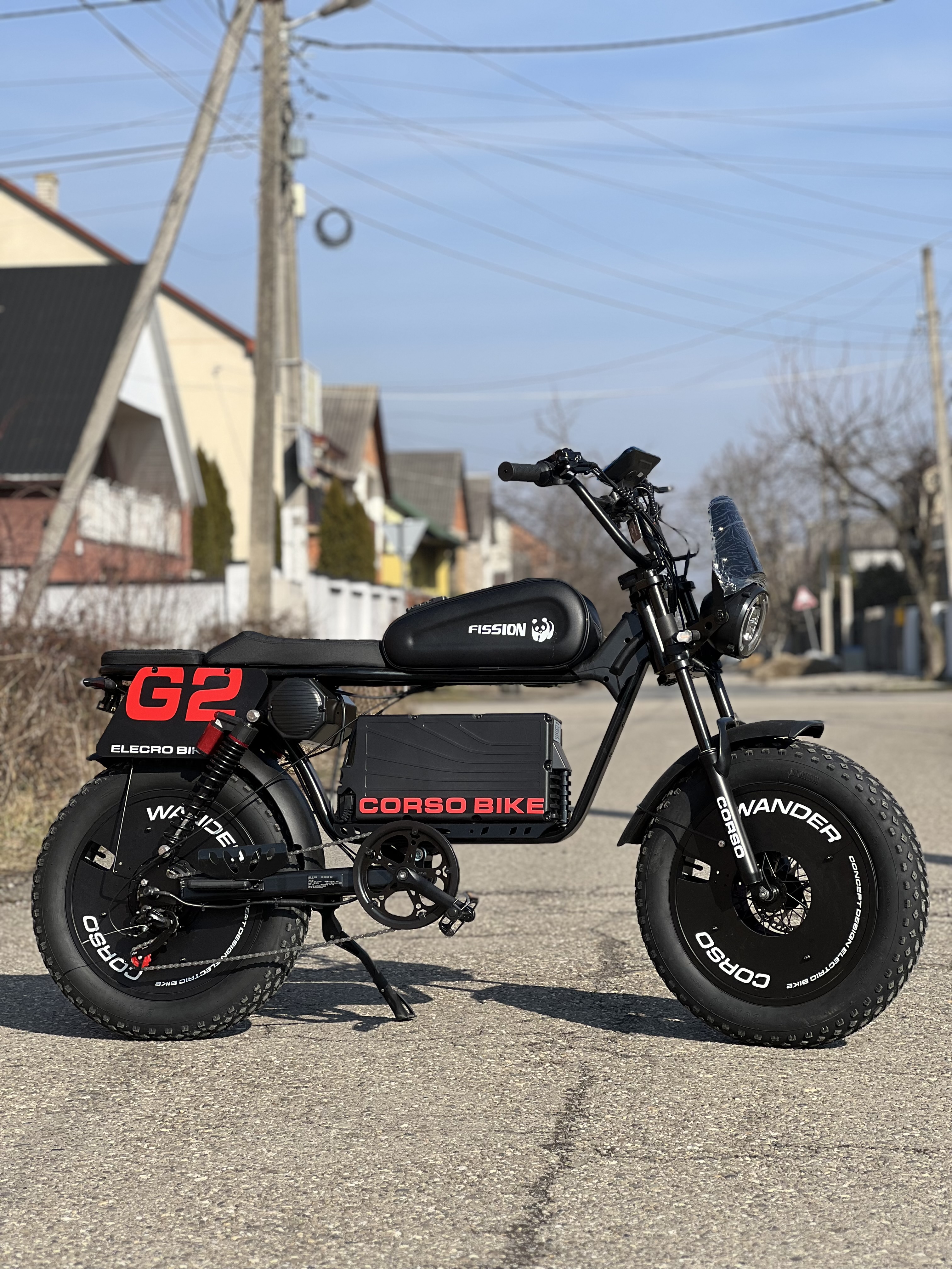 Електрофетбайк Corso «Wander» 750w/20 Ah аккумулятор 48v