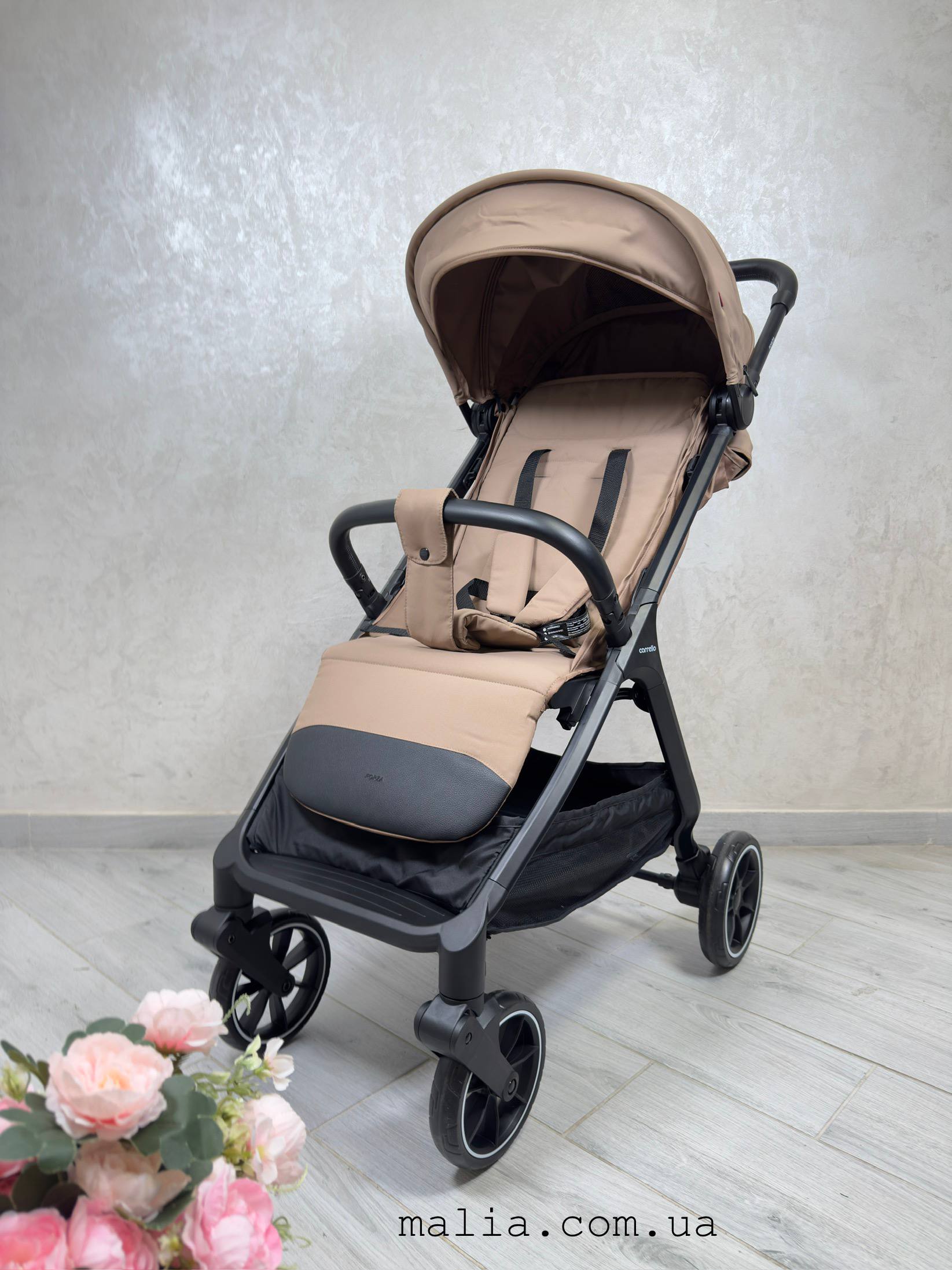 Прогулянкова коляска CARRELLO Forza CRL-5535 Grain Beige