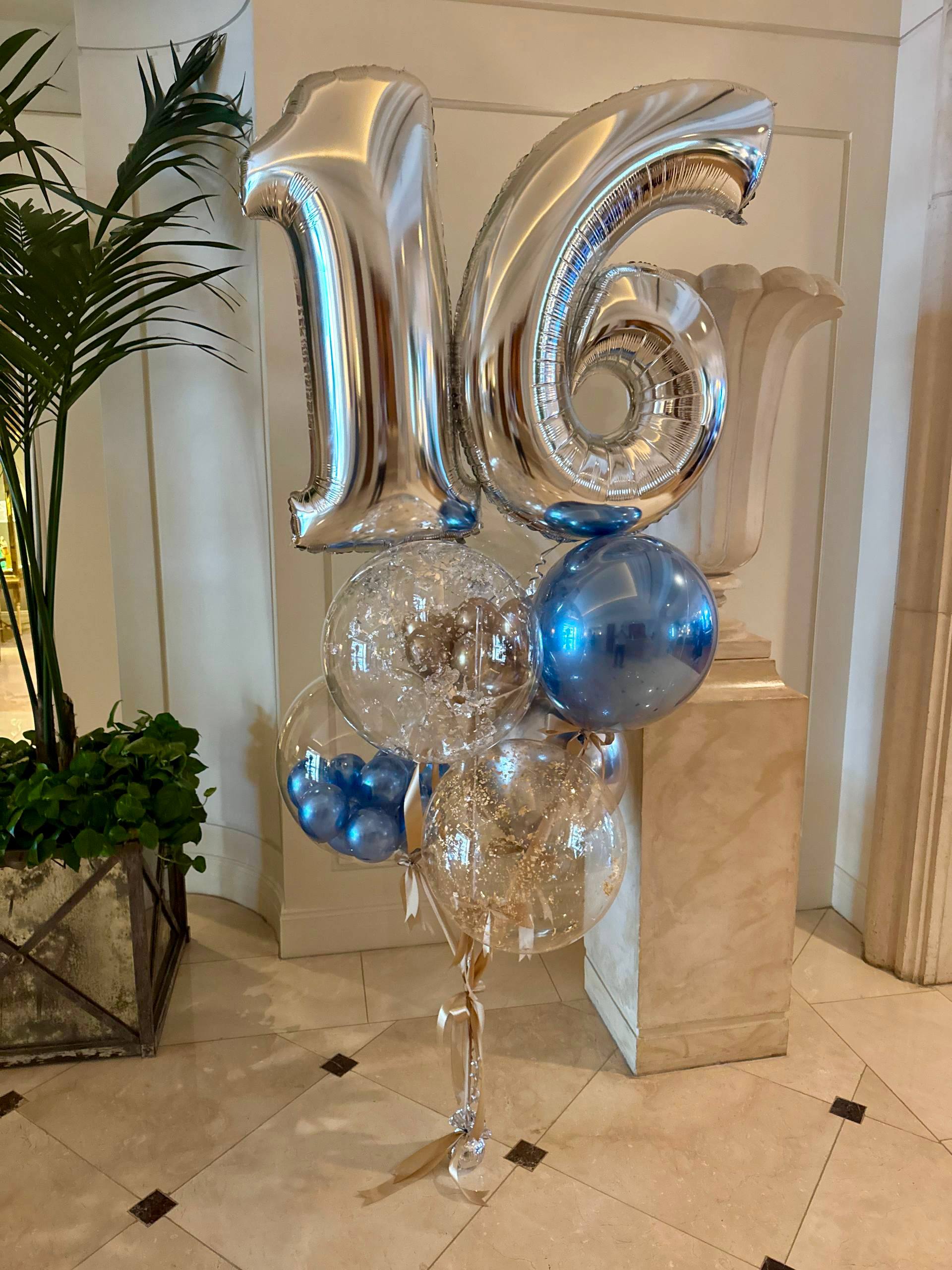 Double Number Bubble Celebration