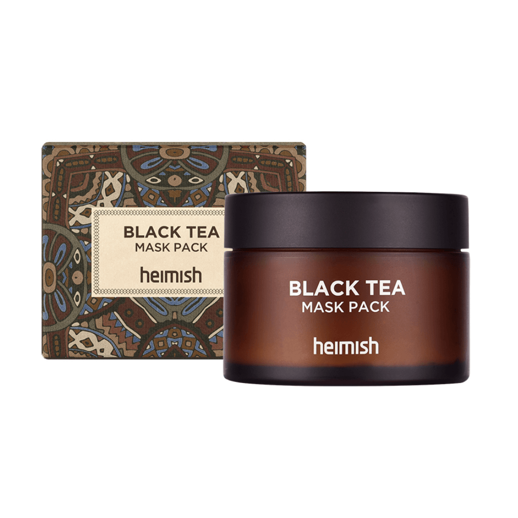 Заспокійлива маска для обличчя з чорним чаєм HEIMISH Black Tea Mask Pack 110 ml