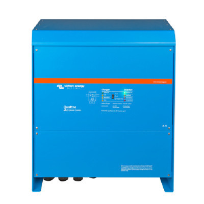 Гібридний інвертор Victron Energy 12 кВт QUATTRO 48/15000/200-100/100, 15 кВА, без MPPT, 1 фаза