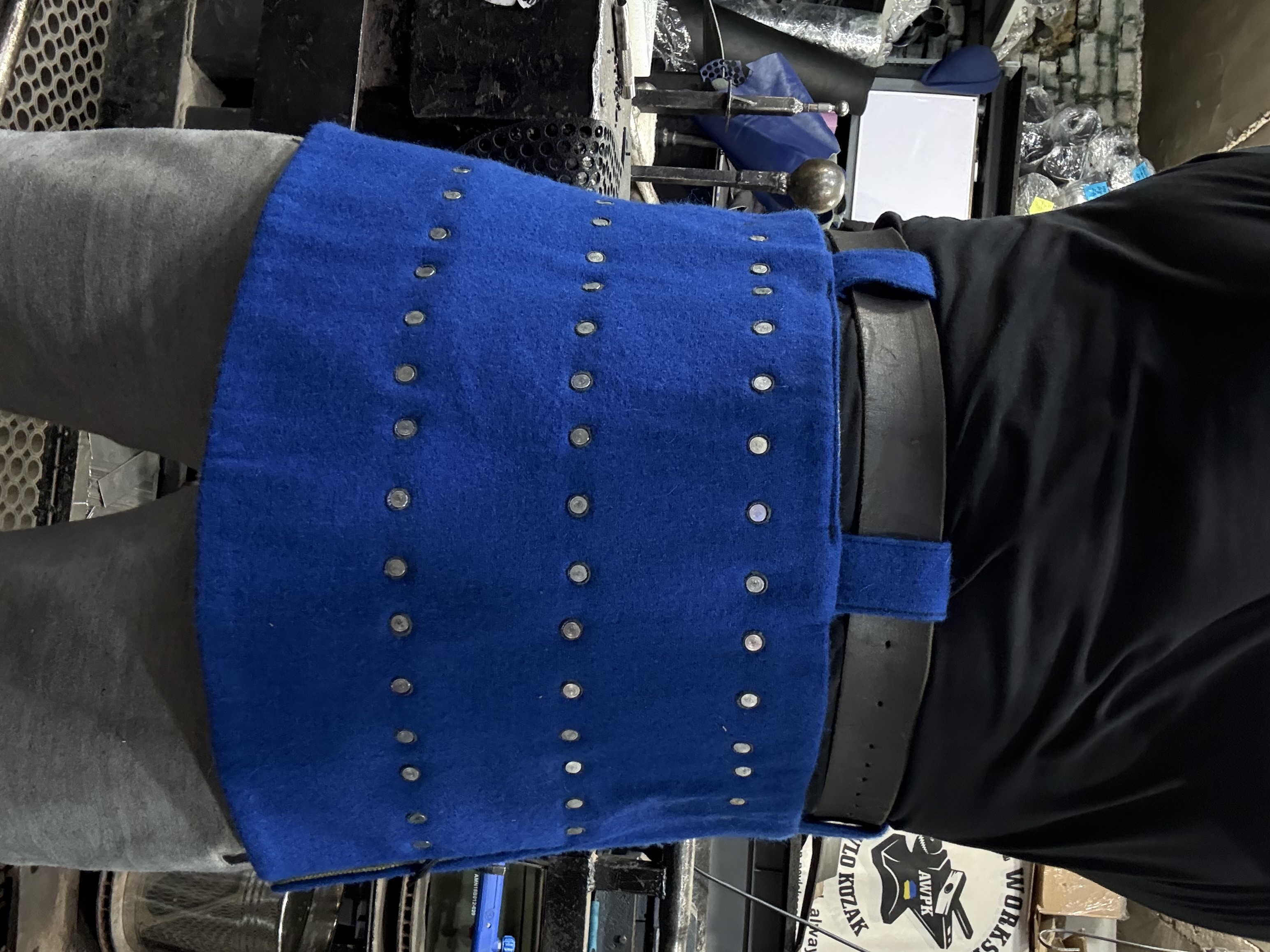blue brigand skirt