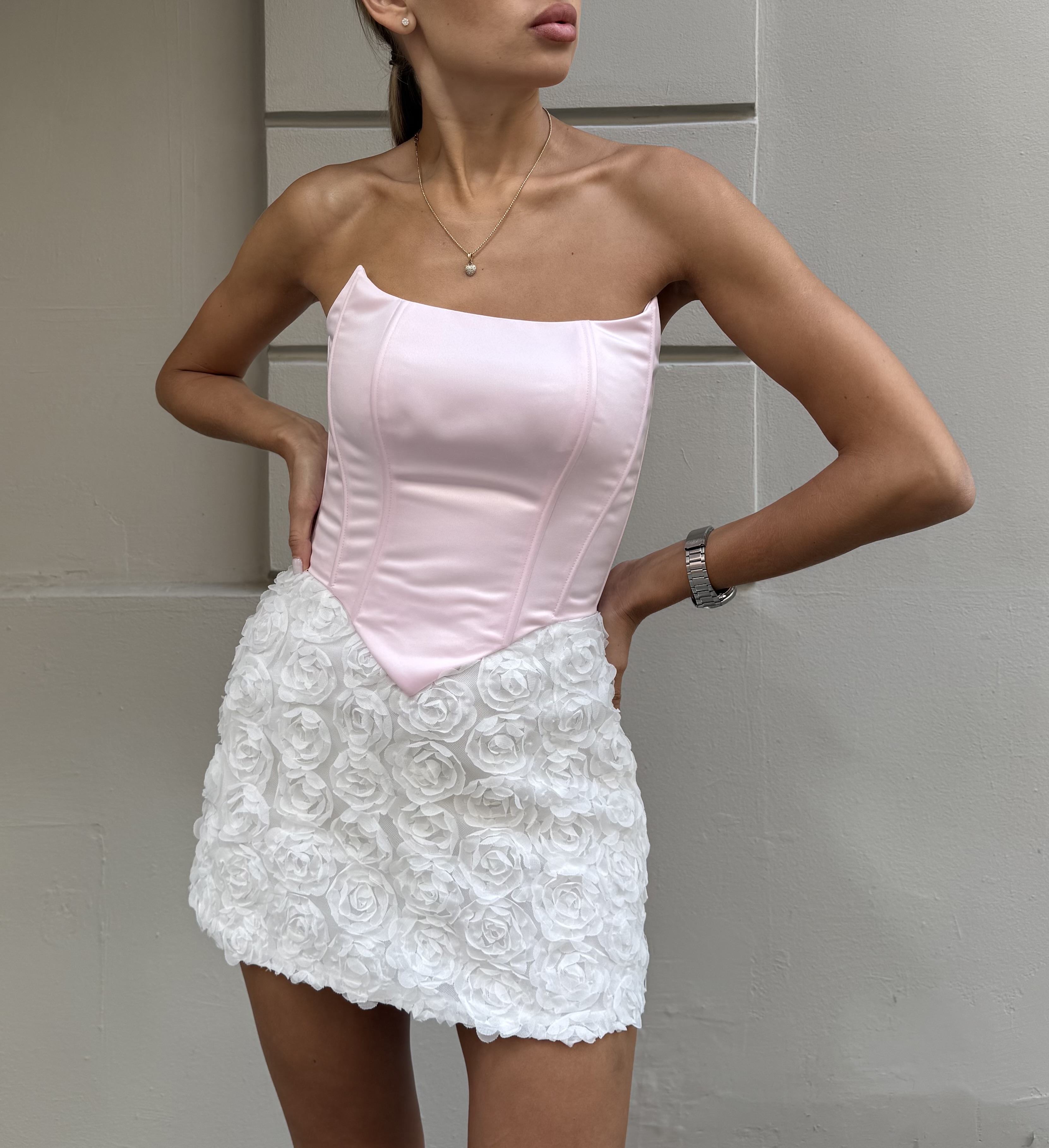 спідниця flower white 