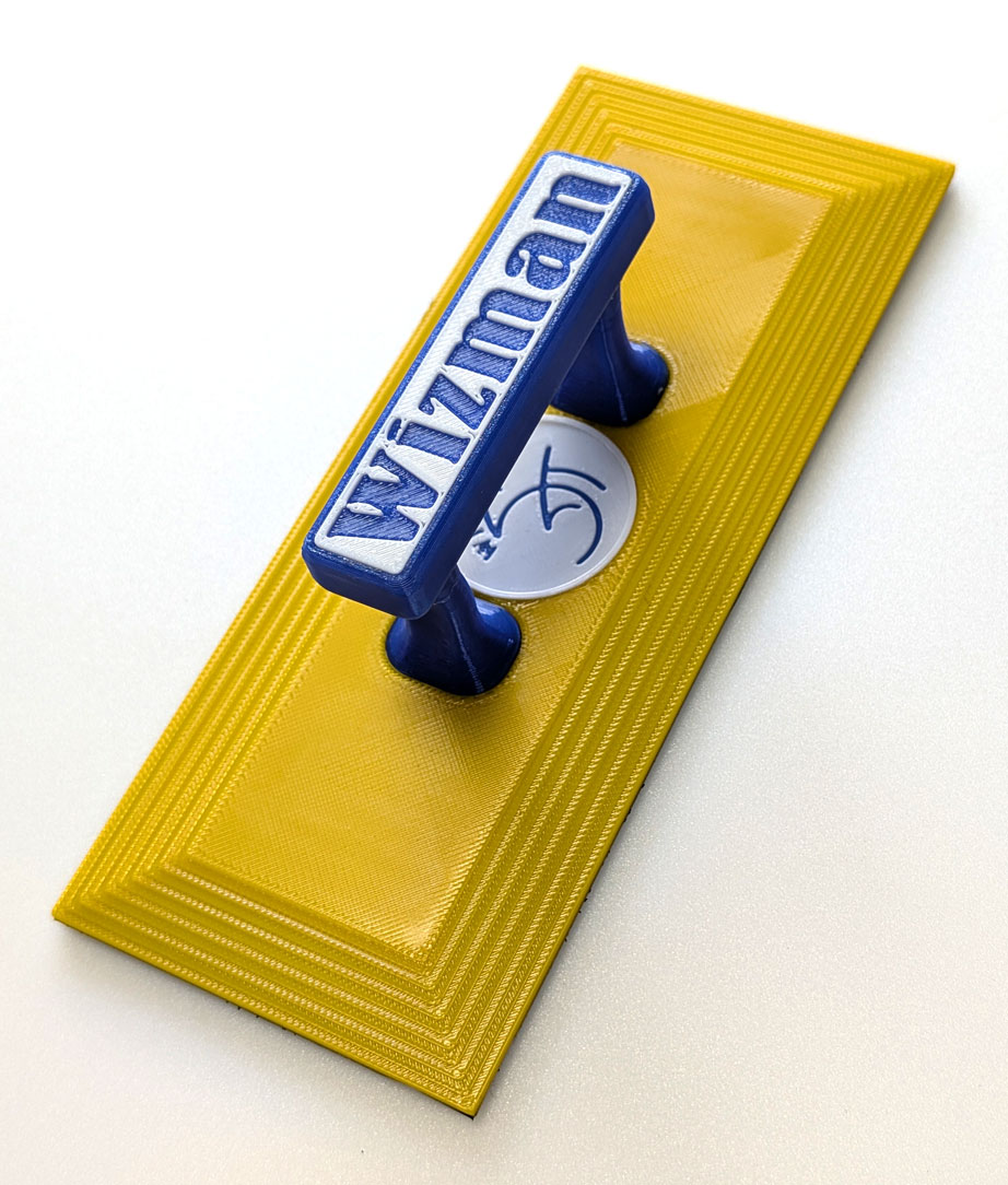 Шліфувальна терка WIZMAN, "прямокутна", 185 мм* 65мм