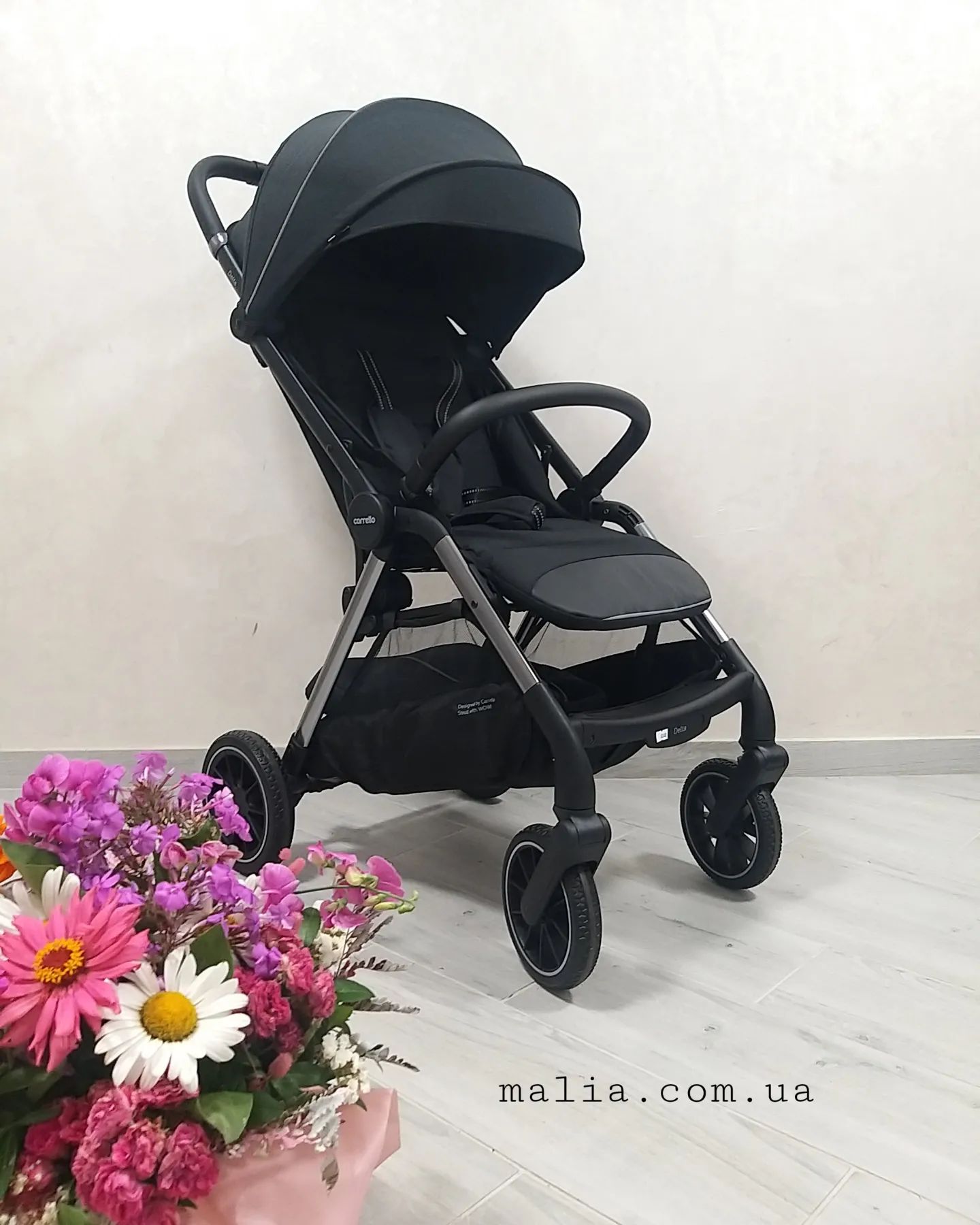 Прогулянкова коляска Carrello Delta CRL-5517 Coffee Black