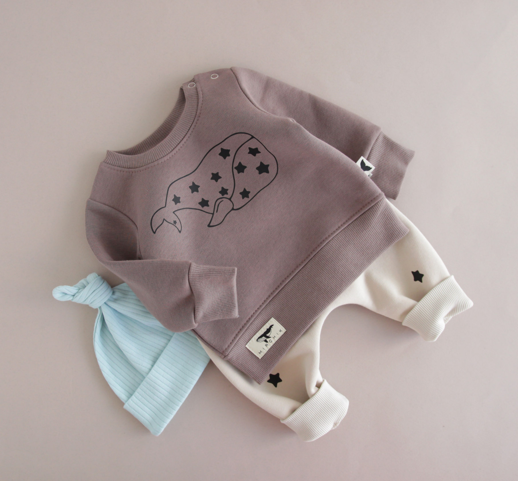 Костюмчик утеплений на флісі з китом