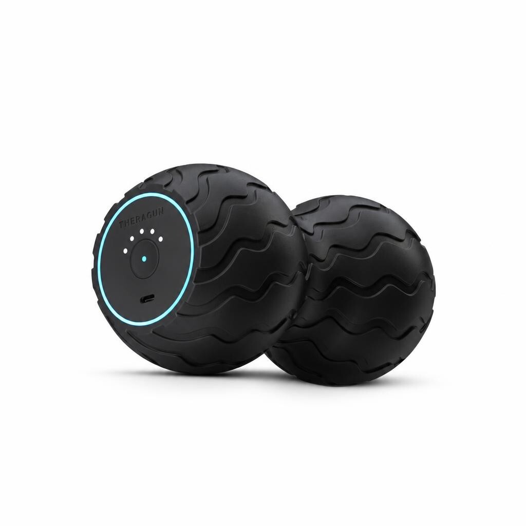 Вібруючий масажний ролер Theragun Wave Duo