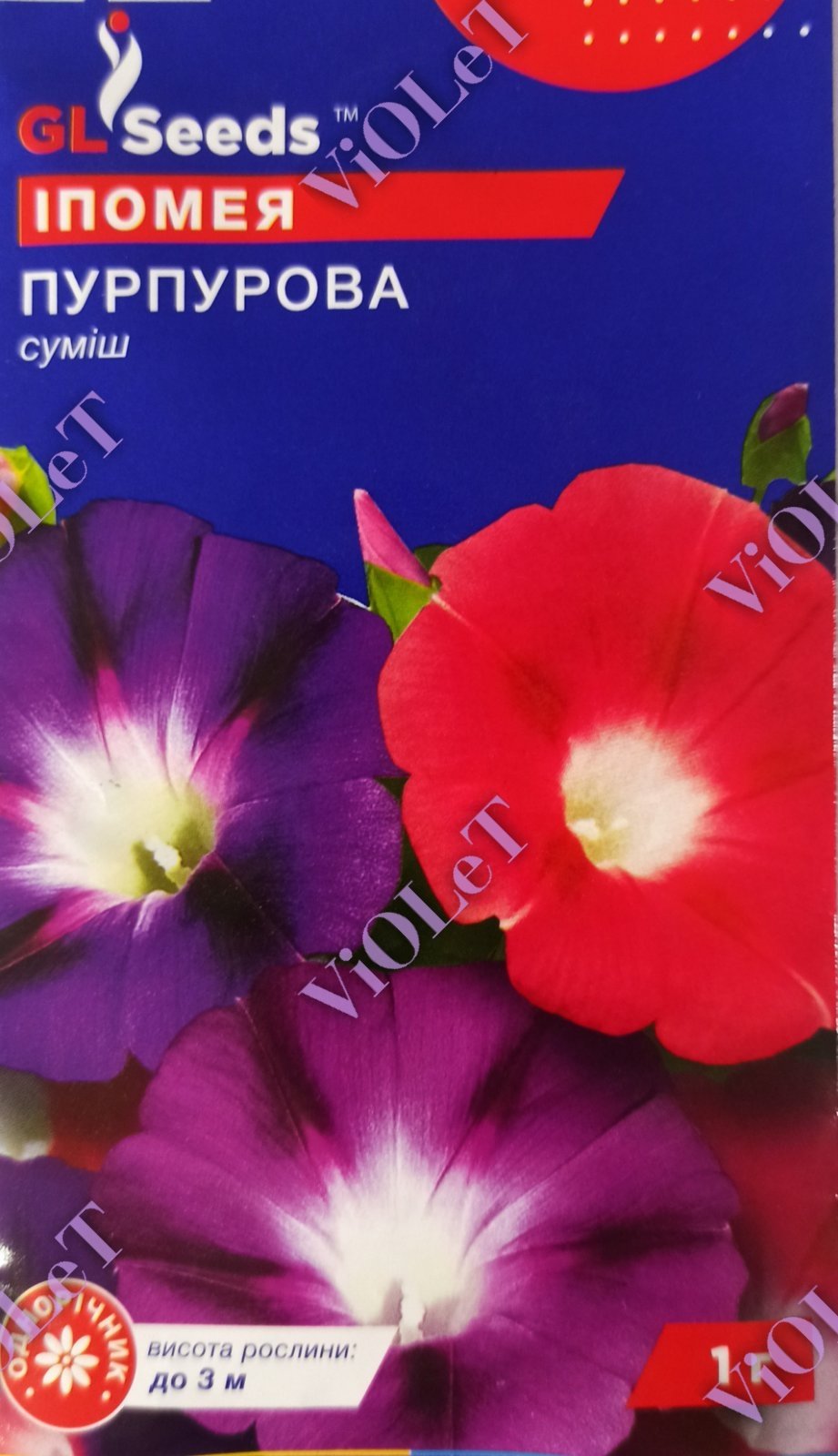 Іпомея Пурпурова суміш, 1 г GL Seeds