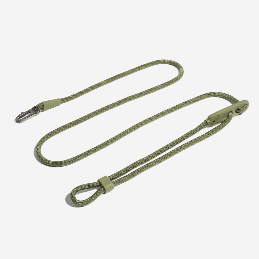 Повідець для собак Zee.Dog - Army Green Hands-Free 120 - 240 см