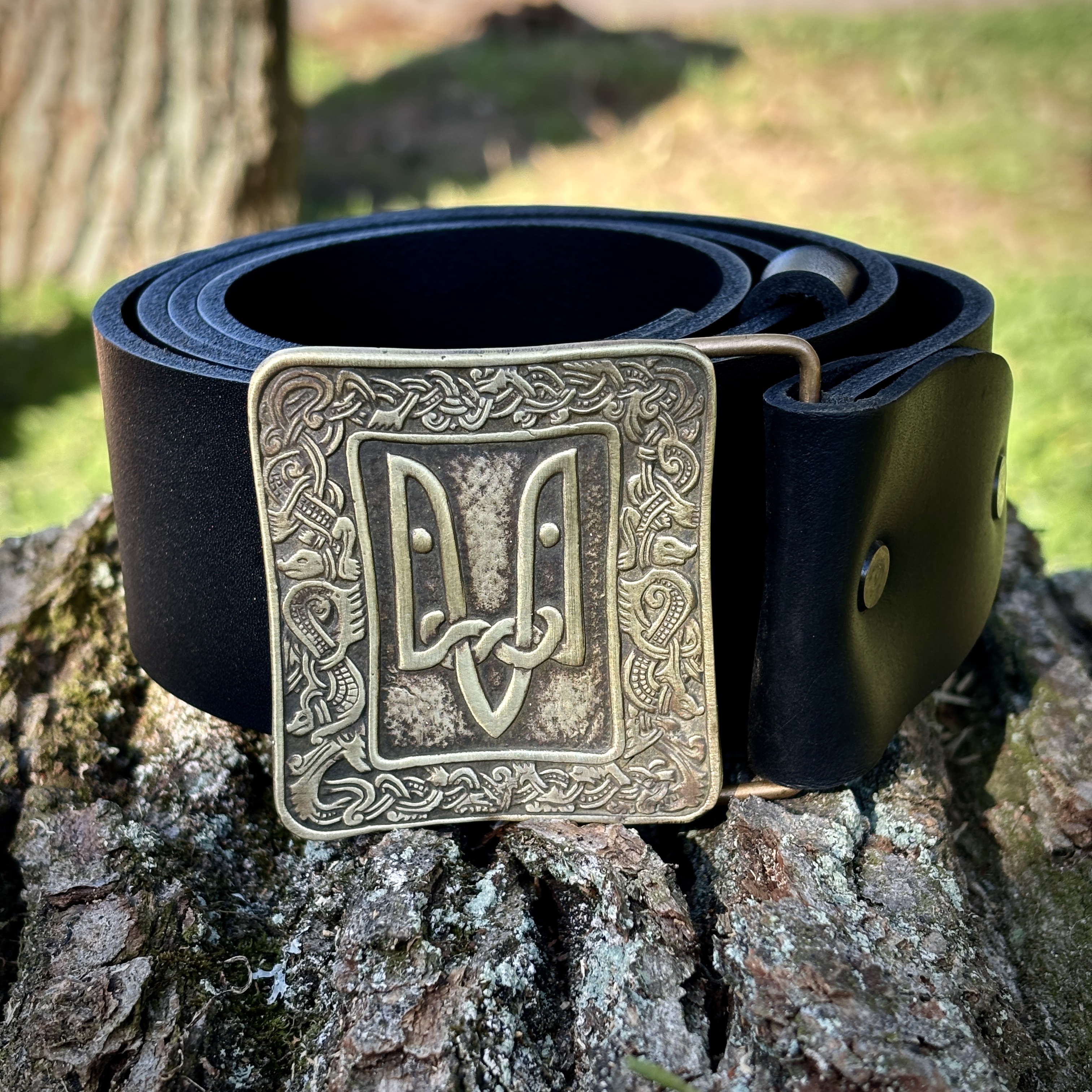 Ремінь з двозубом Княза Святослава#2