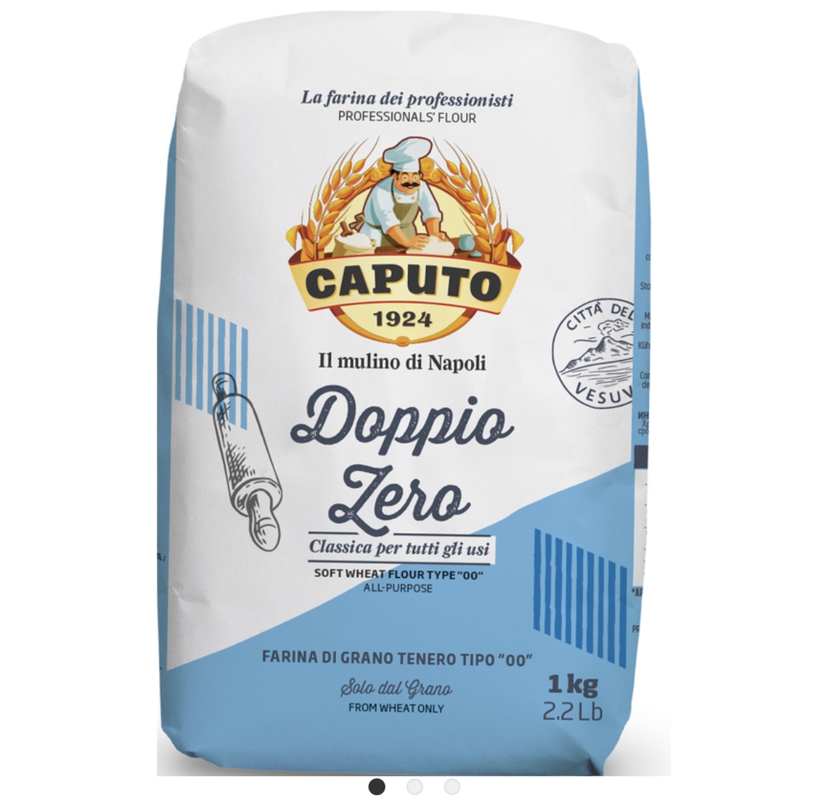 Борошно манітоба caputo doppio zero 1кг