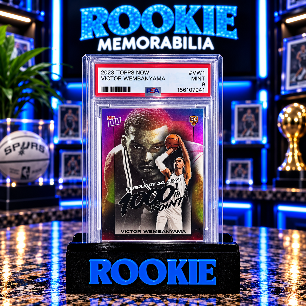  Wembanyama RC 1000 Points PSA 9