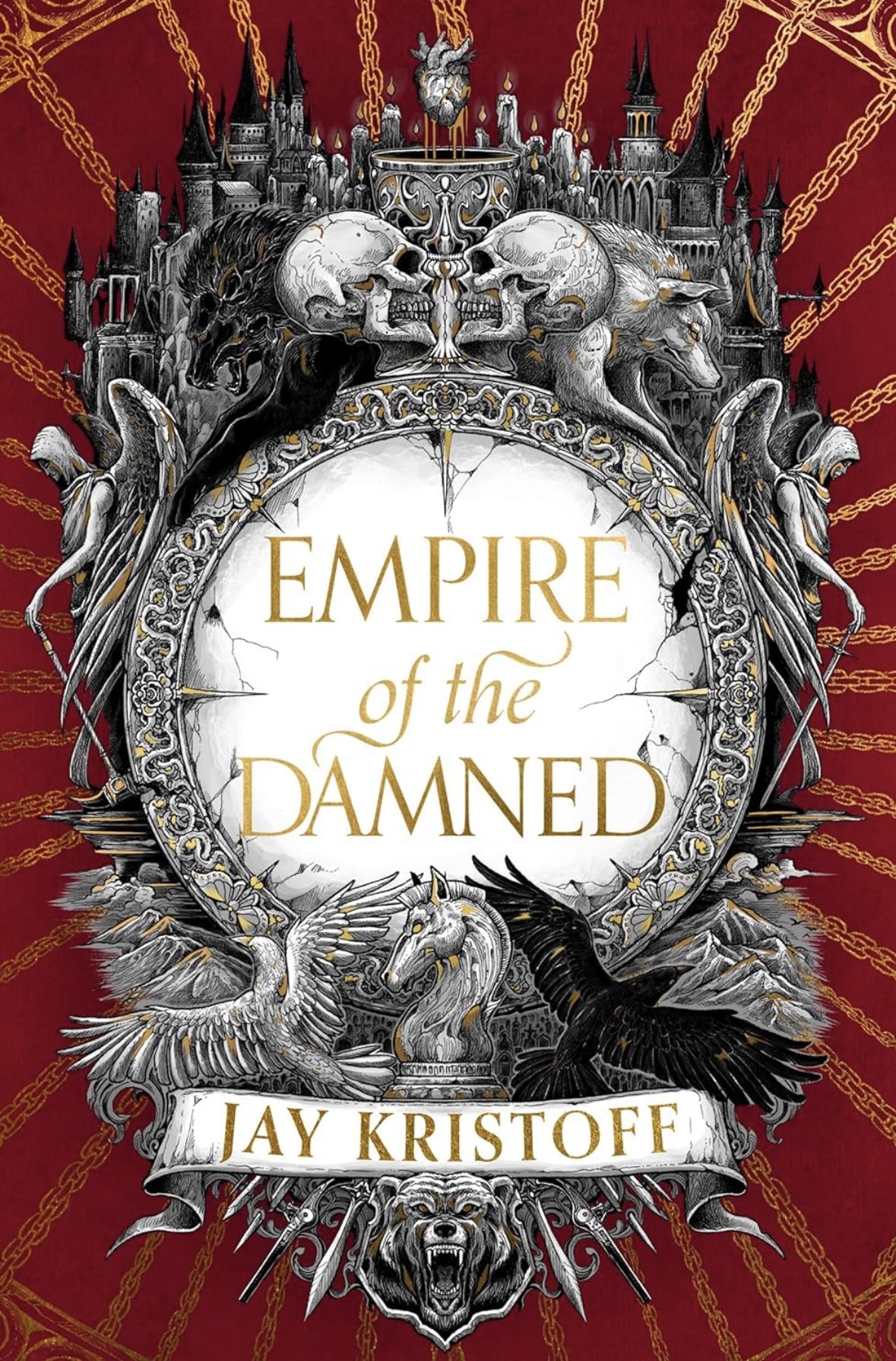 Empire of the Damned Jay Kristoff signed