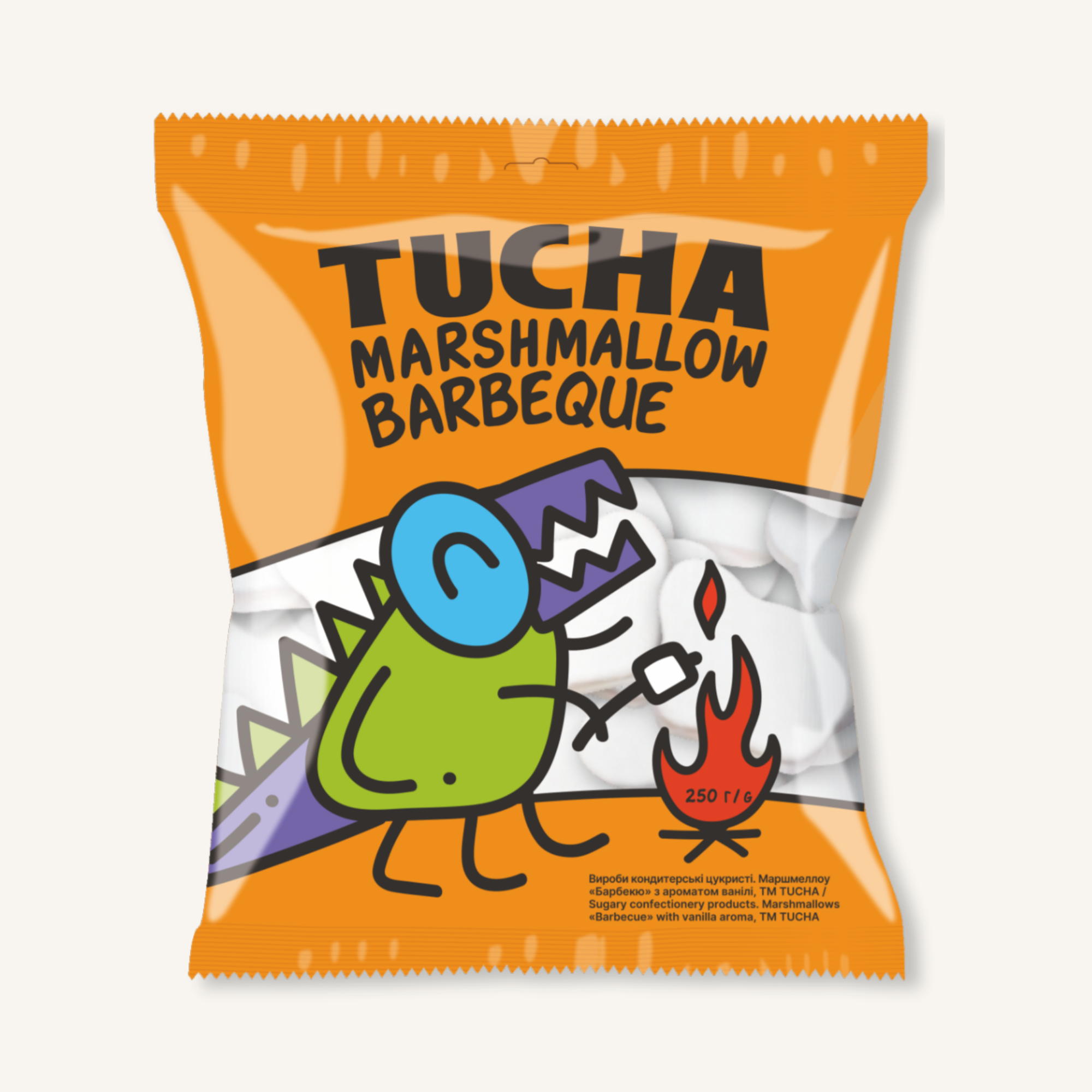 Маршмеллоу ТМ TUCHA «Барбекю» з ароматом ванілі