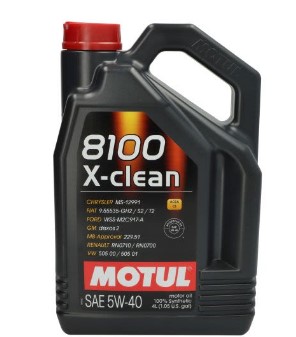 Моторна Олива Motul 8100 X-clean 5W-40, 4л.