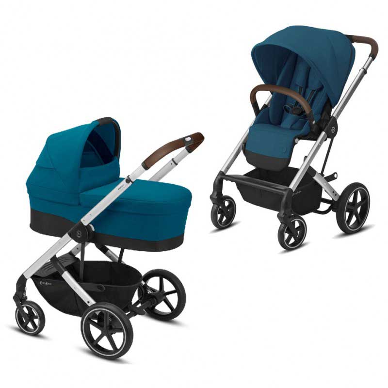 Коляска Cybex Balios S Lux SLV 2 в 1 River Blue