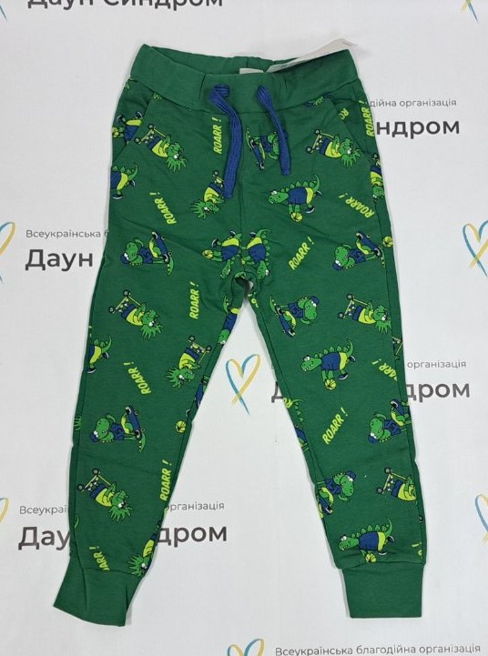 Штани утеплені, Зелені