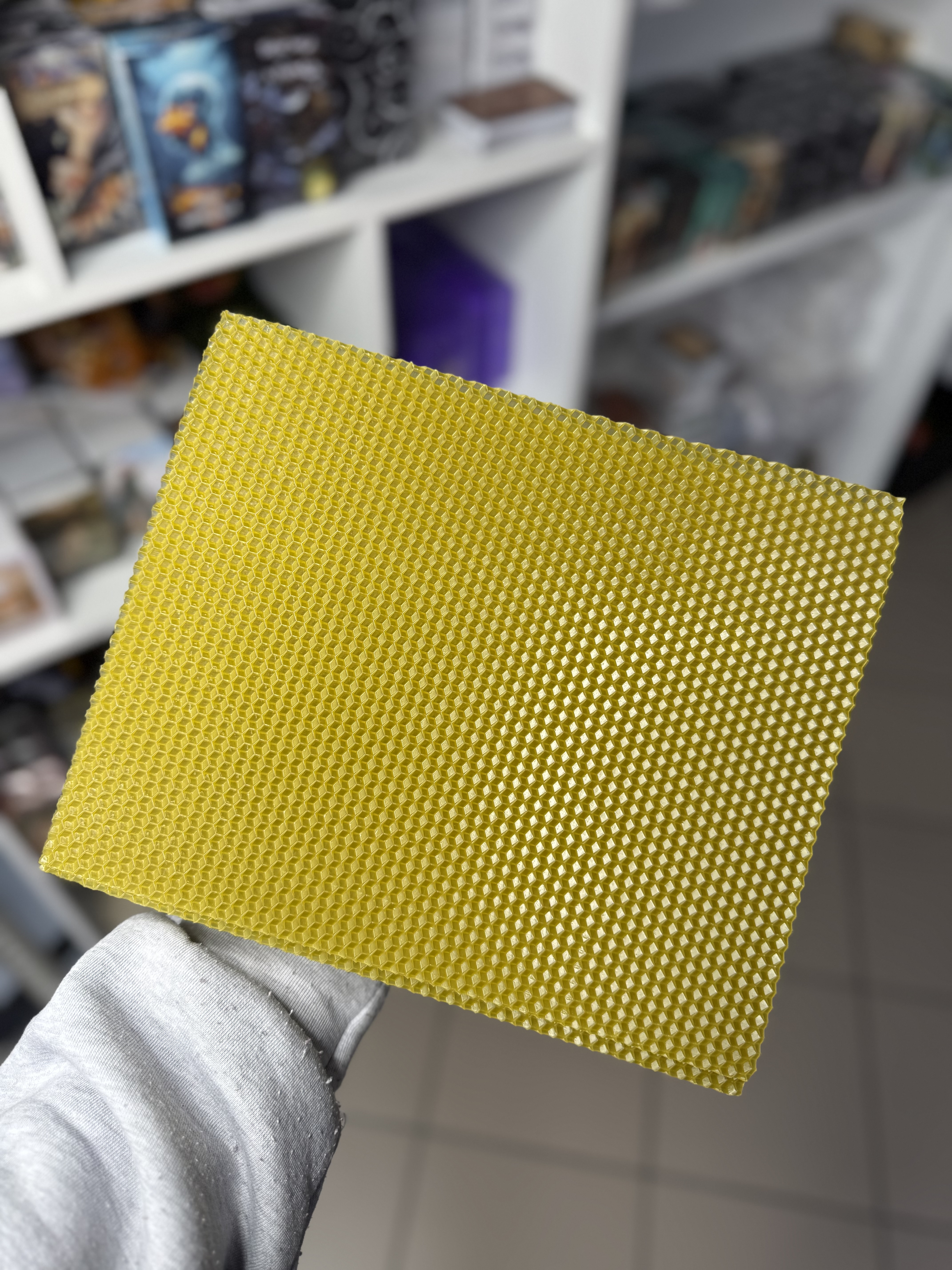 Вощина оливкового кольору 26х21 см