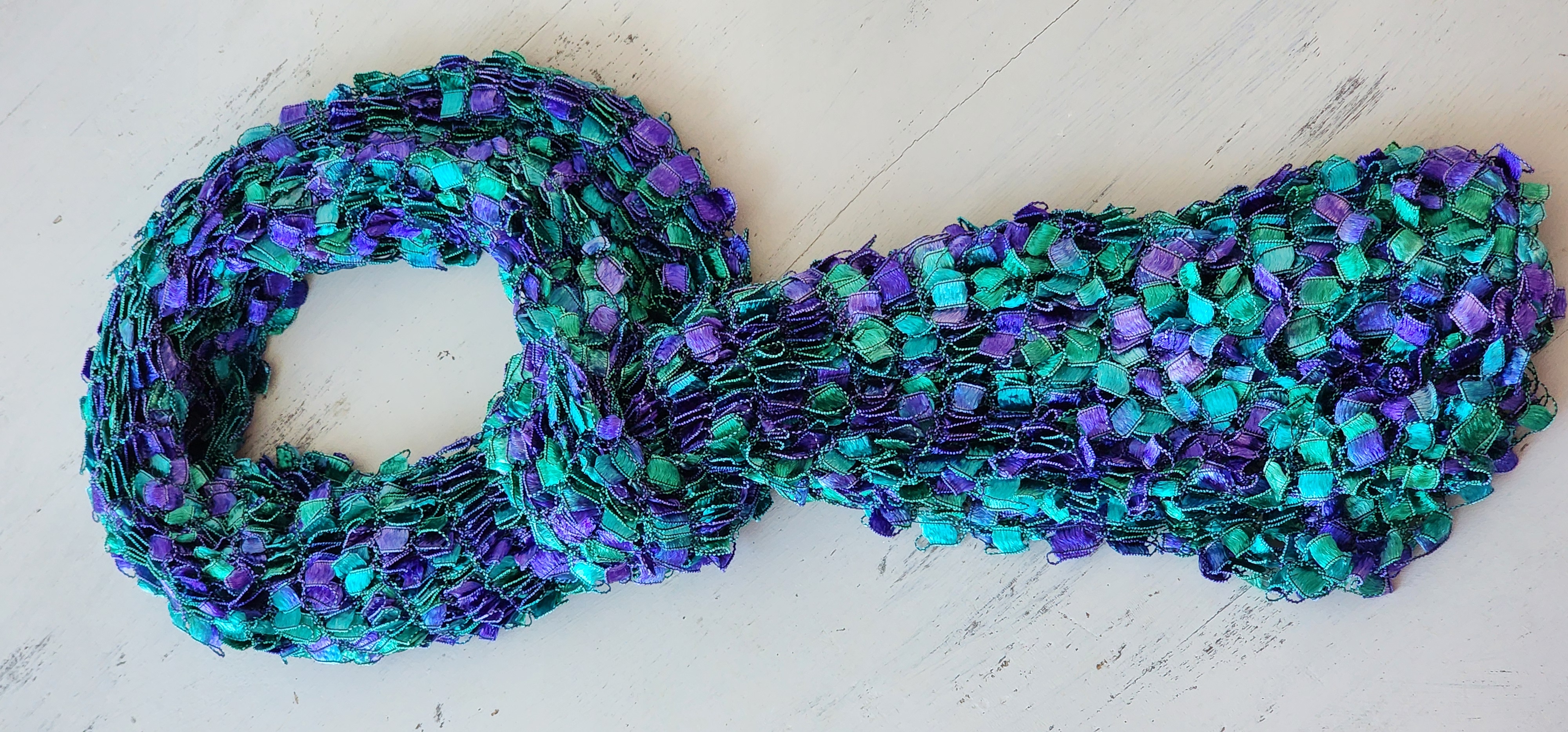 Mermaid Scales Lace Scarf