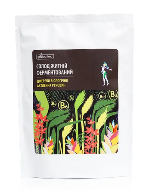 СОЛОД житній ферментований - нормалізує обмінні процеси в організмі (150 грам)