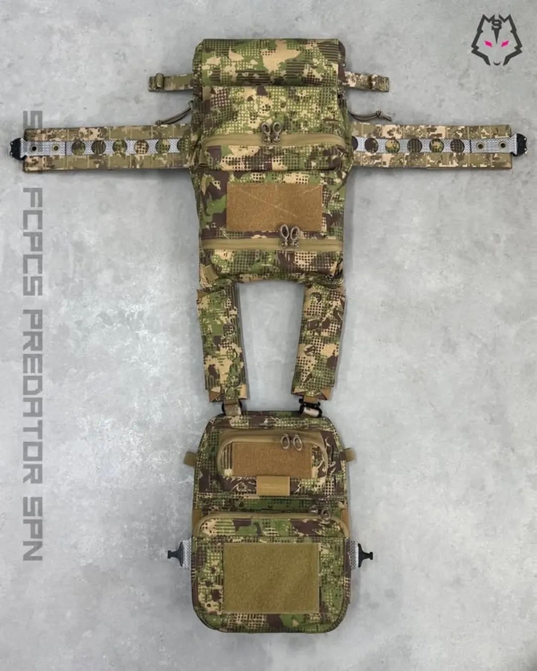 Плейт-керієр "FCPC5 Хижак" + комплект обвісу до нього, від українського бренду "MBM GEAR".