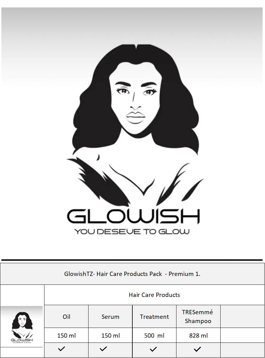 Glowish - Hair Care Products  - Pack PREMIUM.