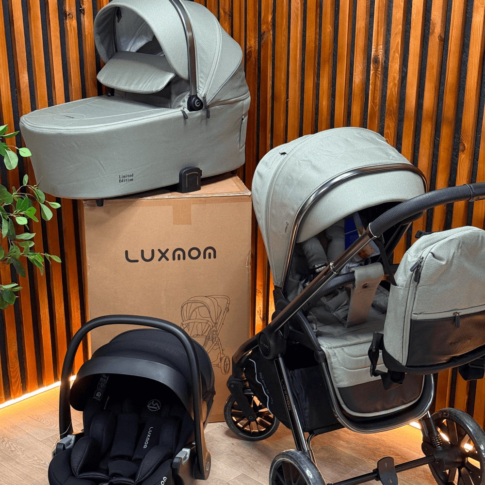 Дитяча коляска POTÉ LUXMOM 888 фісташка