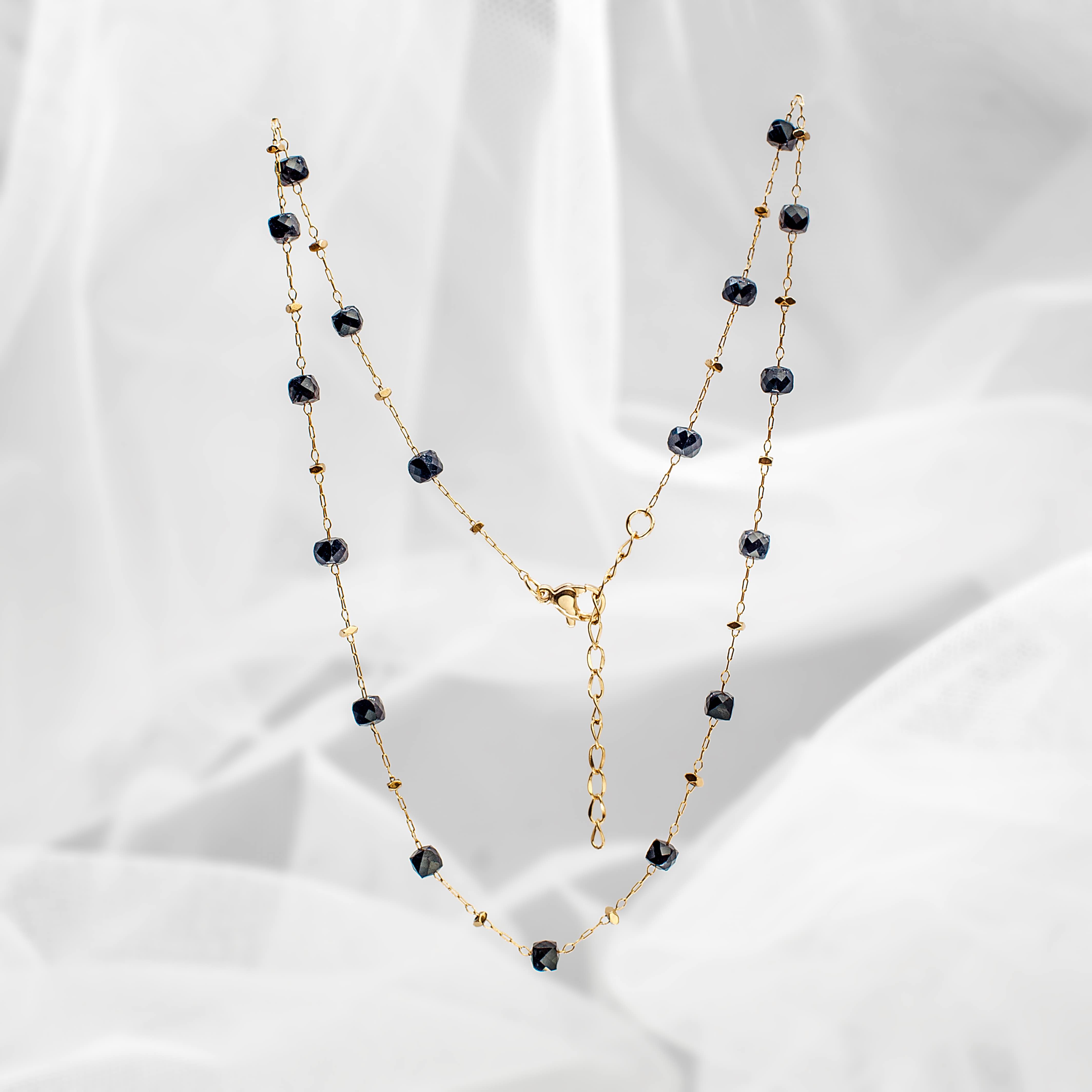 Black turmalin chain