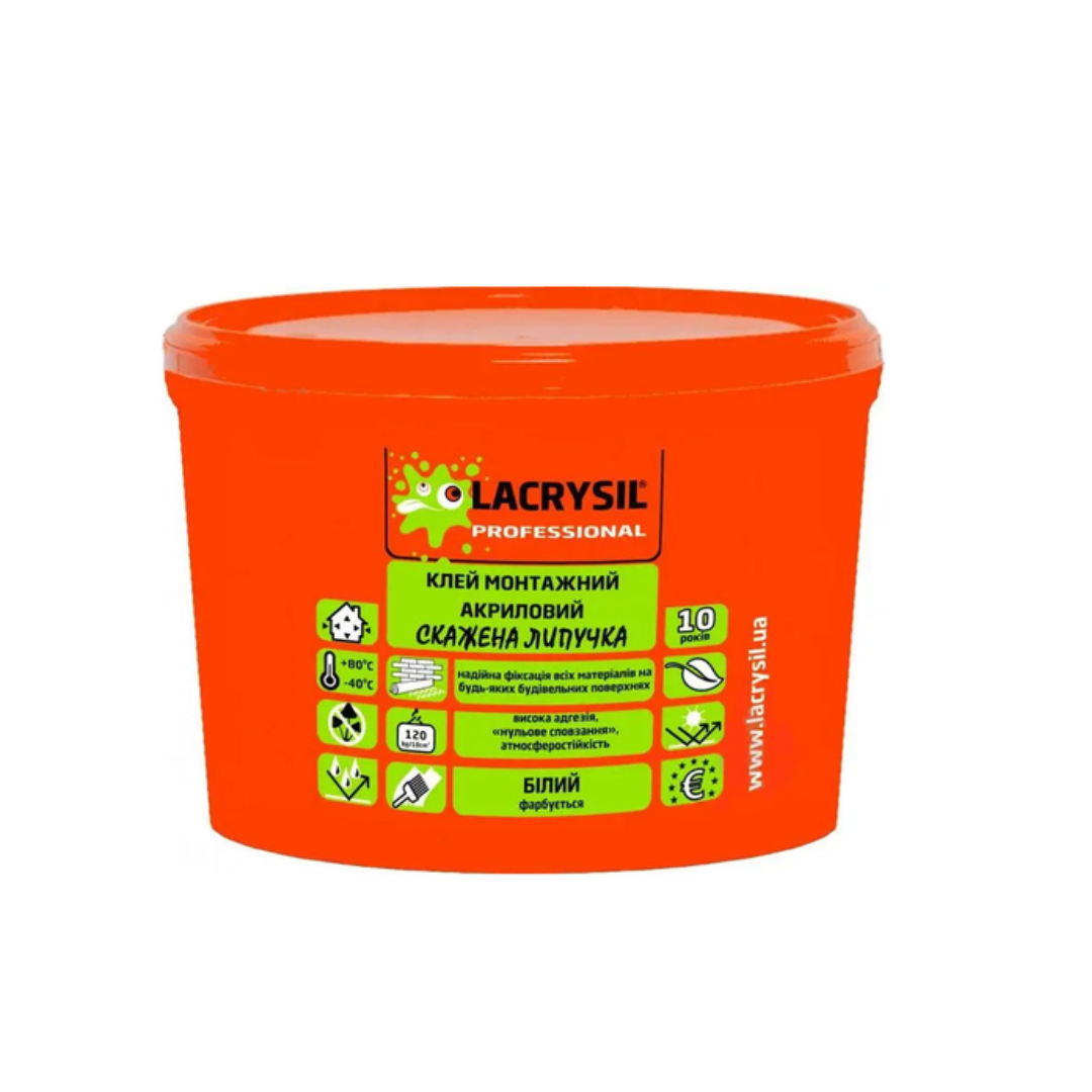 Клей універсальний “Скажена липучка” ТМ “Lacrysil” 3 кг