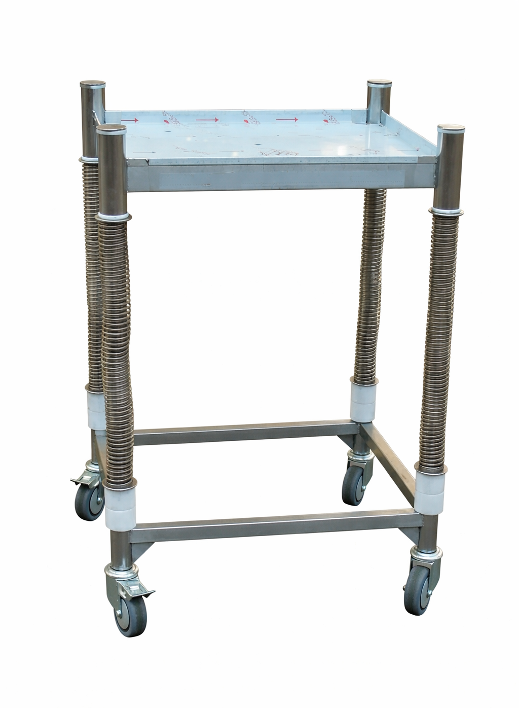 Візок із дном, що опускається, для тацю