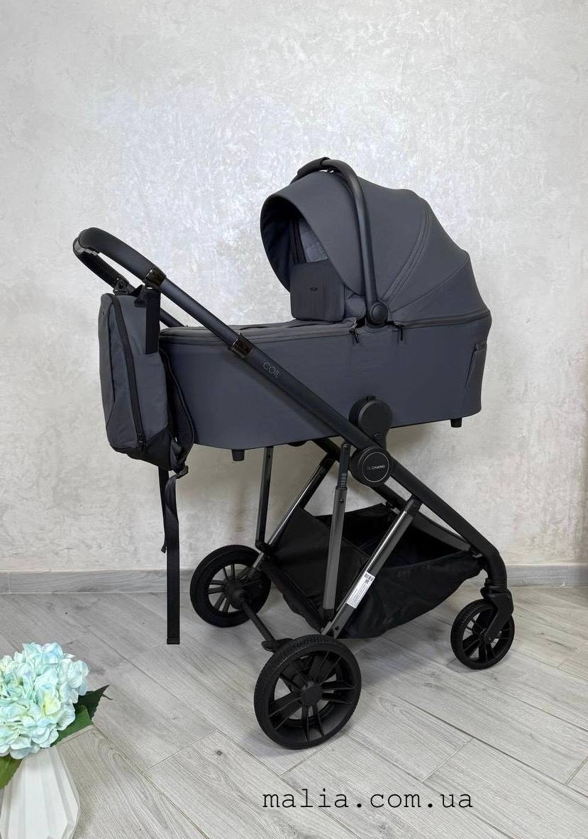 Коляска універсальна 2в1 El Camino COIL ME 1190 Vulcan Gray